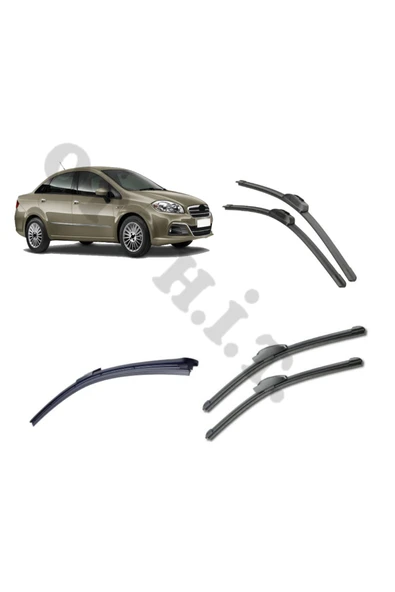 OTO H.İ.T. FİAT LİNEA SİLECEK TAKIMI 2007-2016 ÖN CAM SİLECEĞİ ürün görseli