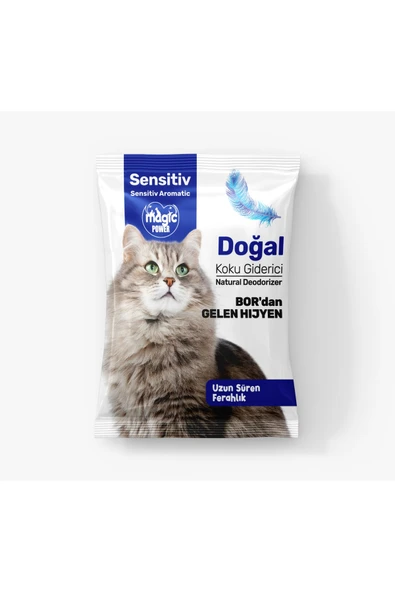 Magic Pwr Magic Power Kedi kumu Koku Giderici Sensitive 25gr 5 Adet - 3