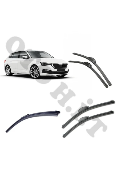 OTO H.İ.T. SKODA SCALA SİLECEK TAKIMI 2019-2024 ÖN CAM SİLECEĞİ ürün görseli