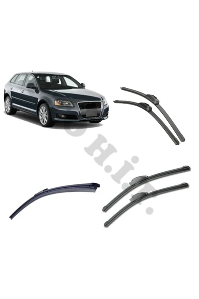 OTO H.İ.T. AUDİ A3 SİLECEK TAKIMI 2005-2012 ÖN CAM SİLECEĞİ ürün görseli