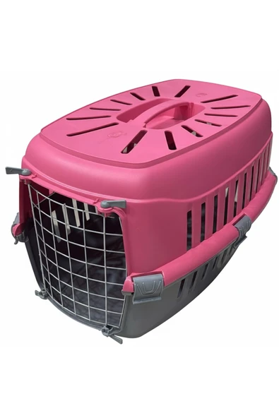 Petshop Kedi Köpek Taşıma Çantası Metal Kapılı 47x30x30 - 3