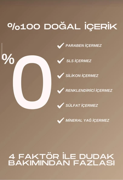 Elvons Lip Balm - Dudak Kremi - Vazelin - Cupuacu & Shea Yağı 25ml - 3