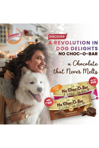 Orqinel Gnawlers No Choc-O-Bar Milk Flavor - 2
