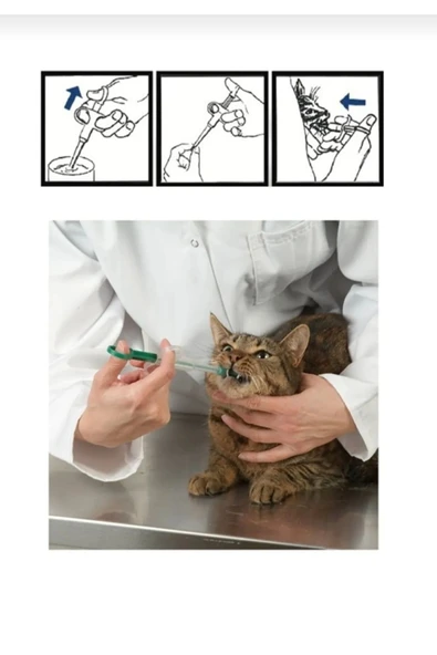 Yerli Kedi Köpek Hap Yutturma Aparatı Kıskaç Uçlu - 2