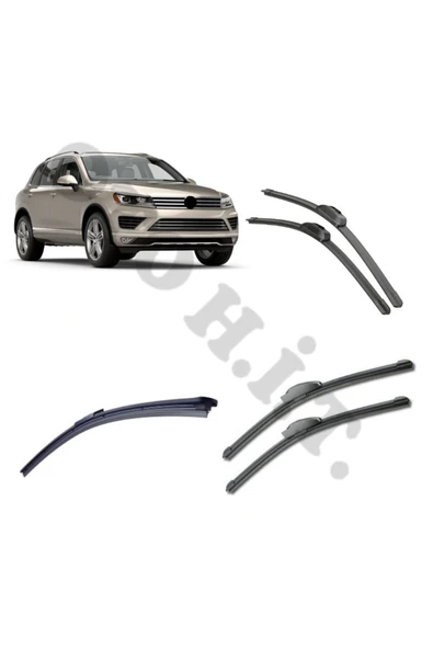 OTO H.İ.T. VOLKSWAGEN TOUAREG SİLECEK TAKIMI 2008-2016 ÖN CAM SİLECEĞİ ürün görseli