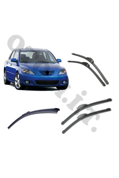 OTO H.İ.T. MAZDA 3 SİLECEK TAKIMI 2004-2008 HATCBACK ÖN CAM SİLECEĞİ ürün görseli