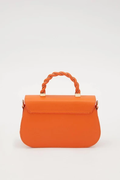 Levidor Turuncu Kadın El ve Omuz Çantası 930179 - Resim 5