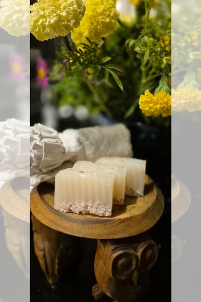 3 Adet Tuz Sabunu Himalaya Tuz Sabunu Köpüren Tuz Sabunu ürün görseli 1