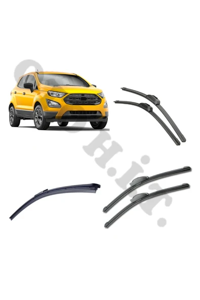 OTO H.İ.T. FORD ECOSPORT SİLECEK TAKIMI 2018-2022 ÖN CAM SİLECEĞİ ürün görseli