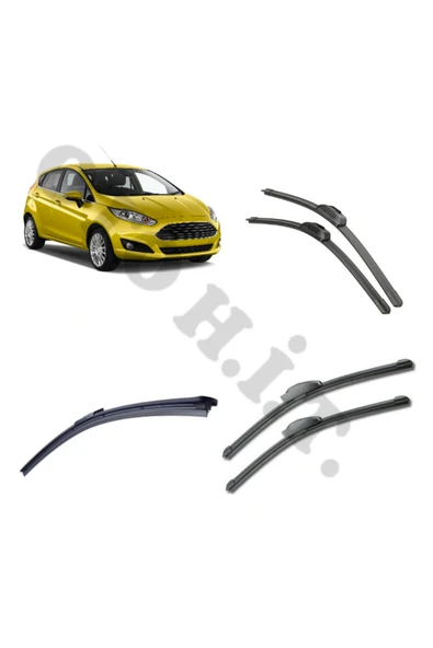 OTO H.İ.T. FORD FİESTA SİLECEK TAKIMI 2013-2017 ÖN CAM SİLECEĞİ ürün görseli