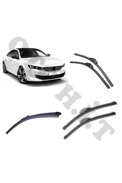 OTO H.İ.T. PEUGEOT 508 SİLECEK TAKIMI 2019-2024 ÖN CAM SİLECEĞİ ürün görseli