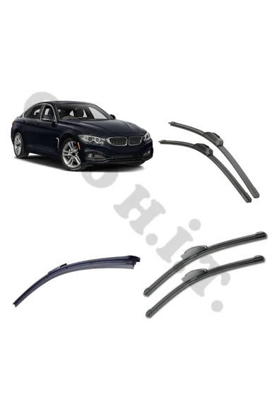 OTO H.İ.T. BMW 4 SERİSİ SİLECEK TAKIMI F32-F33-F36 ÖN CAM SİLECEĞİ ürün görseli