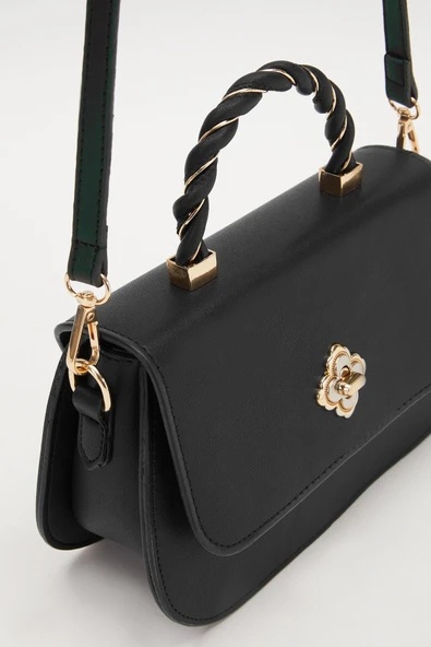 Levidor Siyah Kadın El ve Omuz Çantası 930179 - Resim 3