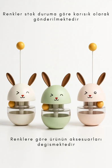 CasaPetra KEDİ HACIYATMAZ OYUNCAĞI MAMA HAZNESİ EĞLENCELİ ÖDÜL MAMASI KABI KEDİ AKSESUARLARI - 6