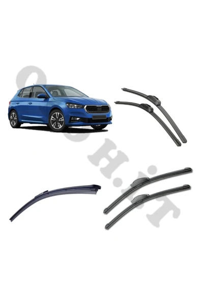 OTO H.İ.T. SKODA FABİA SİLECEK TAKIMI 2022-2025 ÖN CAM SİLECEĞİ ürün görseli