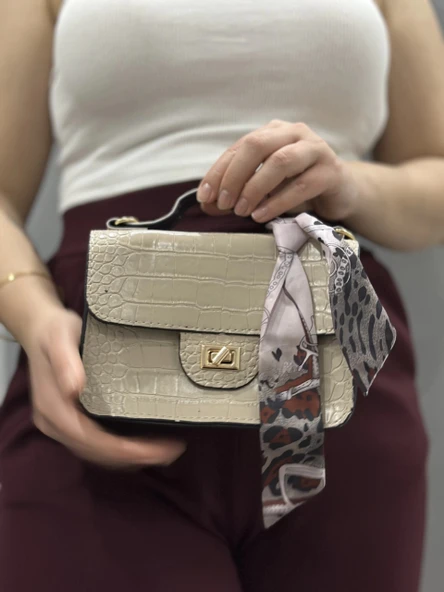 BİÇOMİ Jisse vizon cilt çanta - Resim 3