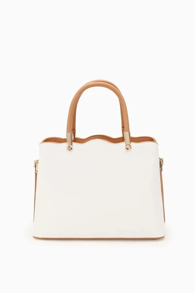 Levidor Beyaz Kadın El ve Omuz Çantası 930065 - Resim 2