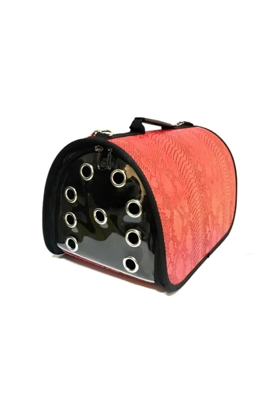 Bobo Mami Kedi Taşıma Çantası Kırmızı 43 X 27