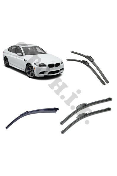 OTO H.İ.T. BMW F10 SİLECEK TAKIMI 5 SERİSİ 2010-2016 ÖN CAM SİLECEĞİ ürün görseli