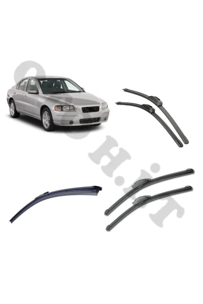 OTO H.İ.T. VOLVO S60 SİLECEK TAKIMI 2004-2010 ÖN CAM SİLECEĞİ ürün görseli