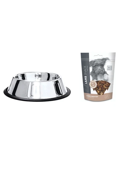 GREEN TOWN Zampa Kaymaz Tabanlı Mama Ve Su Kabı 24 Oz ( Köpek Ödül Maması Hediyeli )