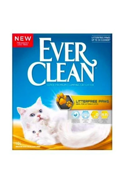 Ever Clean Everclean Litterfree Paws 10l Kedi Kumu