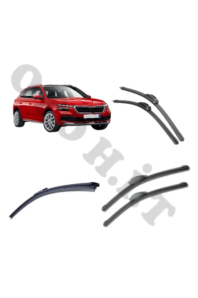OTO H.İ.T. SKODA KAMİQ SİLECEK TAKIMI 2020-2024 ÖN CAM SİLECEĞİ ürün görseli