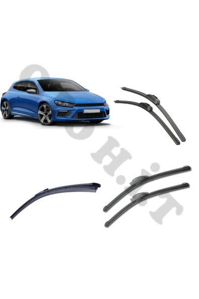 OTO H.İ.T. VOLKSWAGEN SCIROCCO SİLECEK TAKIMI 2008-2017 ÖN CAM SİLECEĞİ ürün görseli