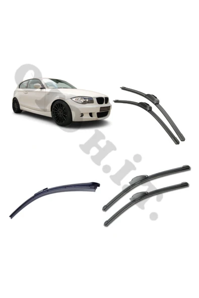 OTO H.İ.T. BMW E81-E87 SİLECEK TAKIMI 1 SERİSİ 2004-2011 ÖN CAM SİLECEĞİ ürün görseli