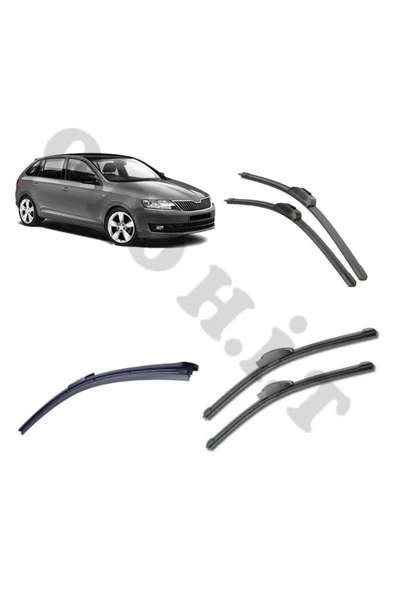 OTO H.İ.T. SKODA RAPİD SPACEBACK SİLECEK TAKIMI 2013-2019 ÖN CAM SİLECEĞİ ürün görseli