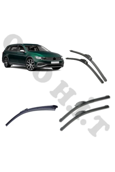 OTO H.İ.T. VOLKSWAGEN PASSAT VARİANT SİLECEK TAKIMI B8 /8,5 ÖN CAM SİLECEĞİ ürün görseli