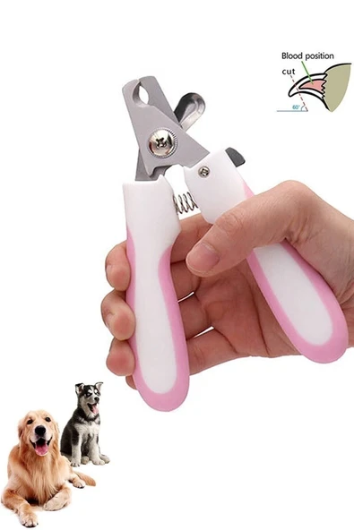 Jetcom Dayanıklı Çelik Kedi ve Köpek Tırnak Makası Profesyonel Tırnak Bakımı 12 cm Pet Tırnak Güvenli