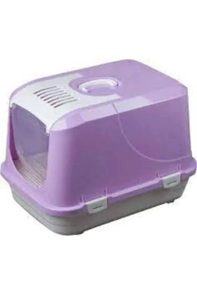 TİSERT Tisert BÜYÜK LÜX KAPALI KEDİ TUVALETİ 65X50X45CM - 3