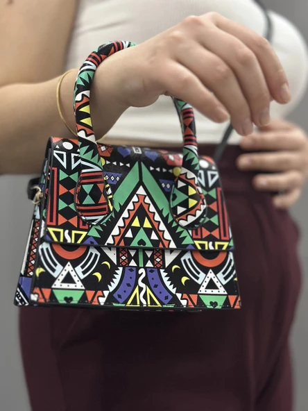 BİÇOMİ luxe karma cilt çanta - Resim 4