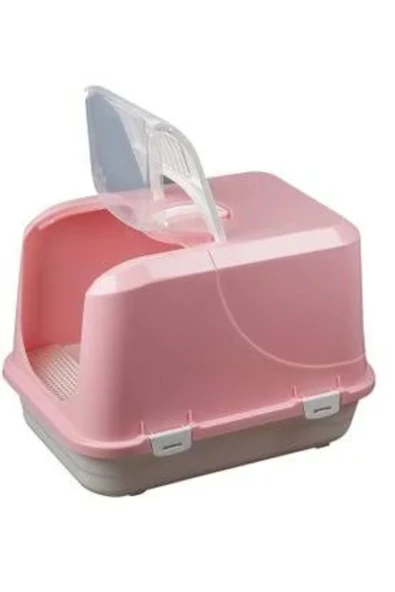 TİSERT Tisert BÜYÜK LÜX KAPALI KEDİ TUVALETİ 65X50X45CM - 4