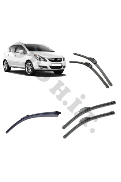 OTO H.İ.T. OPEL CORSA D SİLECEK TAKIMI ÖN CAM SİLECEĞİ ürün görseli