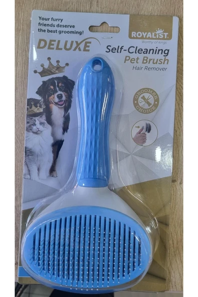 Royalist ROYALİSTDELUXE BASMALI TARAK MAVİ