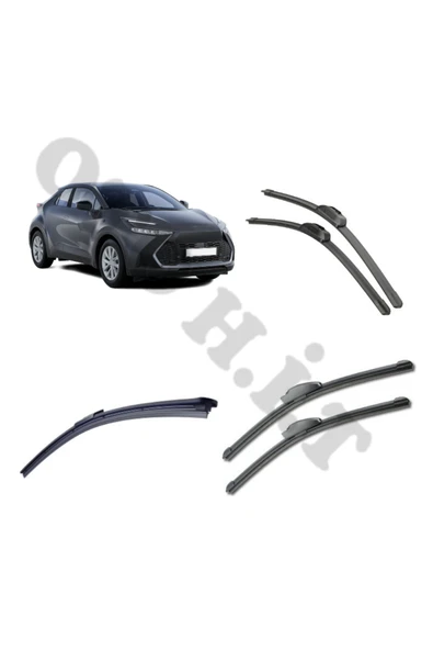 OTO H.İ.T. TOYOTA CHR SİLECEK TAKIMI 2023-2025 ÖN CAM SİLECEĞİ ürün görseli