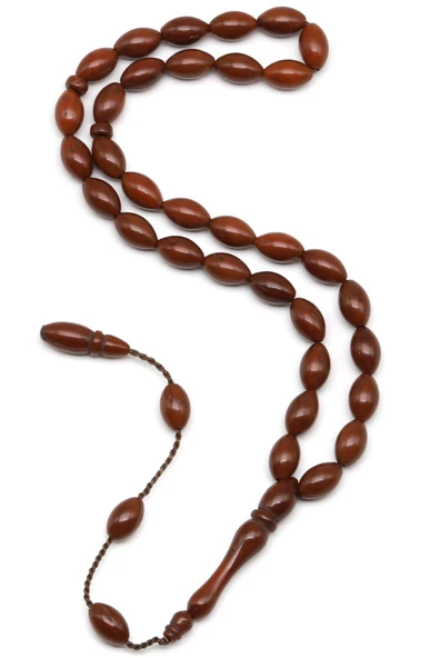 İznik Kuka Ağacı Tesbih 6 x 10 mm Arpa Kesim - T-1550 - Resim 2