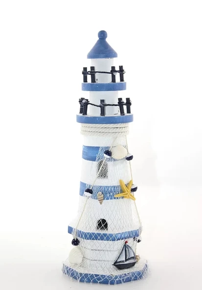 Ahşap Marin Deniz Feneri Alk2444 ürün görseli 1