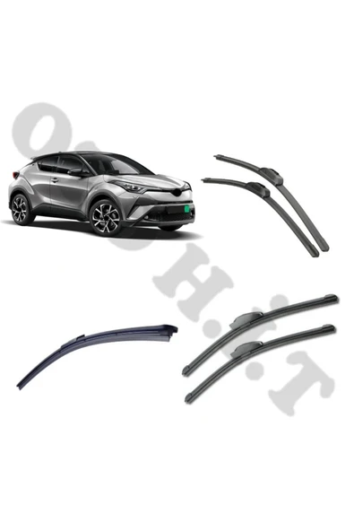 OTO H.İ.T. TOYOTA CHR SİLECEK TAKIMI 2016-2023 ÖN CAM SİLECEĞİ ürün görseli
