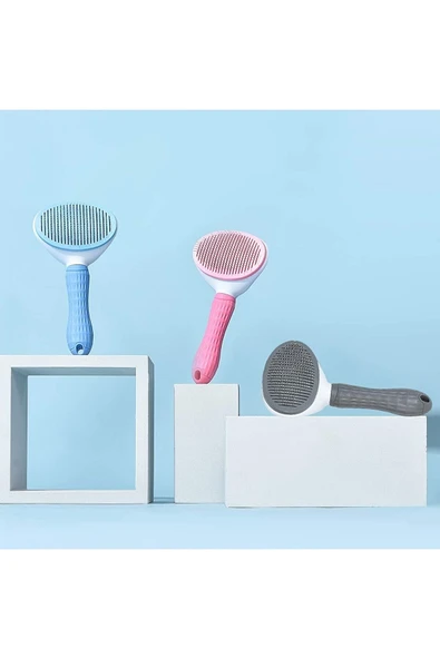 HAYHAYPETSHOP Hakdempet Lüks Basmalı Tarak Kedi Ve Köpek Tarağı