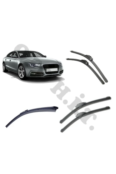 OTO H.İ.T. AUDİ A5 SİLECEK TAKIMI SİLECEK TAKIM 2009-2018 ÖN CAM SİLECEĞİ ürün görseli