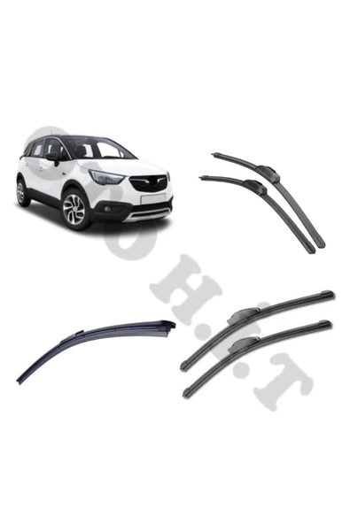 OTO H.İ.T. OPEL CROSSLAND SİLECEK TAKIMI 2017-2020 ÖN CAM SİLECEĞİ ürün görseli