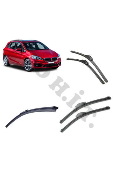 OTO H.İ.T. BMW 2 SERİSİ SİLECEK TAKIMI TOURIER F45-F46 ÖN CAM SİLECEĞİ ürün görseli
