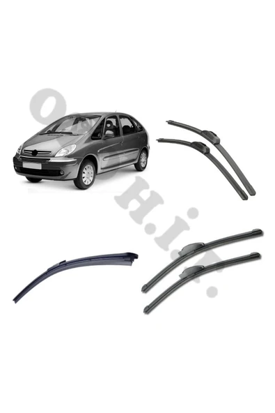 OTO H.İ.T. CİTROEN XSARA PİCASSO SİLECEK TAKIMI 2005-2010 ÖN CAM SİLECEĞİ ürün görseli