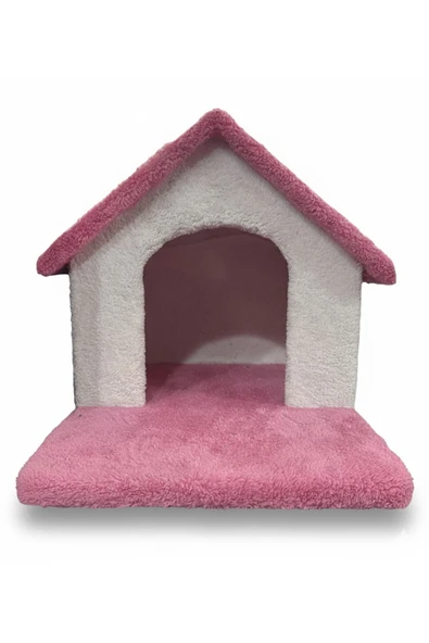 Petshop Tek Katlı Renk Seçenekli Kedi Köpek Kulübe Yatak 55x35x35 cm - 2