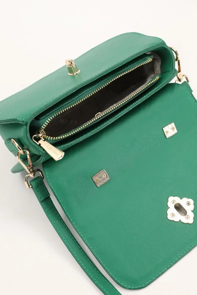 Levidor Yeşil Kadın Omuz Çantası 930180 - Resim 4