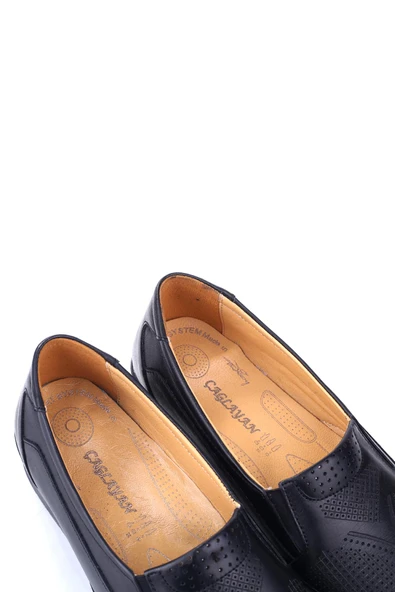 Papuç Sepeti 4566 Kadın Ortopedik Kauçuk Taban Deri Ayakkabı - Resim 4