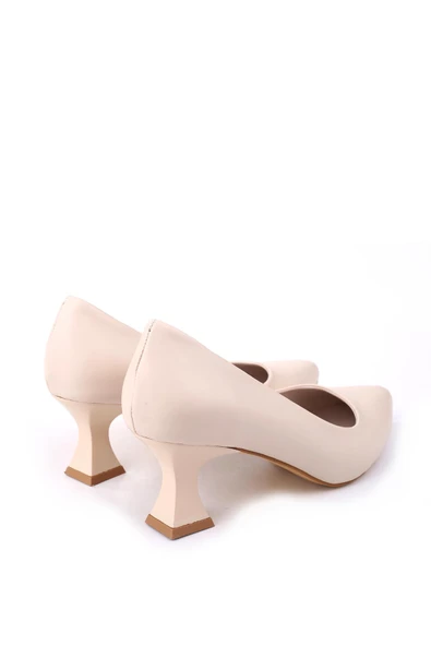 Papuç Sepeti 801 Kadın 6 cm Topuklu Klasik Ayakkabı - Resim 8